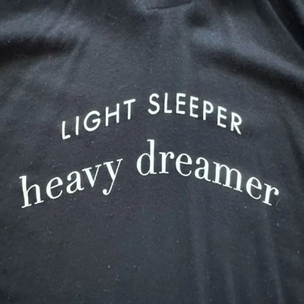 Kate Spade XS/S black robe light sleeper heavy dreamer - Picture 6 of 7